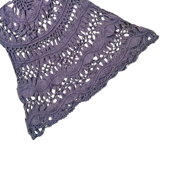 Pilyq Amethyst Crochet Tunic Cover Up Size XS/S - Picture 7 of 9